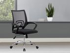 IMPANA New Chromium Office Lobby MB Chair Imported -4005