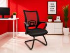 (IMPANA) OFFICE CHAIR BOSS MID BACK VISITORS MESH - 4006