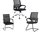 Impana office lobby Visitors chair mesh-4003