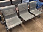 IMPORTED 3 SEATER GANG CHAIRS