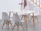 Imported Eggy Dinning Table with Chairs