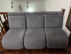 Grey Recliner Sofa Set