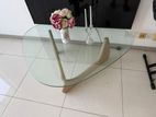 Glass Novel Table