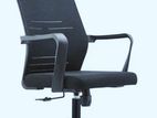 Imported H/Rest Mesh Hi-Bk Office Chair(P/Bk)