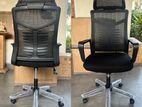 Imported Hi-Bk Large H/rest Mesh Scorpion Chair