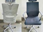 Imported Mesh Hi-BK Grey Office Chairs