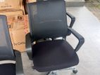 Imported Sq Mesh Office Chair with H/rest