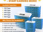Incubator 360 eggs Automatic egg turning – saves time