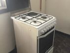 Indecite Gas Three Burners and Electric Oven with 1 Hot Plate