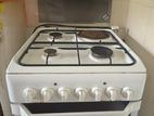 Indesit Gas Stove With Electric Oven