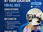 Individual IT Home Visit Classes – O/L, A/L, Kids with Beginners