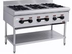 Industrial 06 Burner Stove With Stand (Linkrich)