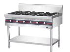 Industrial 06 Burner Stove With Stand (Oriental)