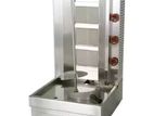 Industrial 3 burner shawarma machine