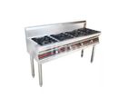 Industrial 4 Burner Stove With Stand