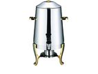 Industrial Coffee & Milk Dispenser Chrome Urn 13L