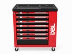 Industrial Dbl Professional Tool Trolley – Complete Set