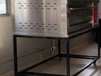 Industrial Deck Double Tray Auto Gas Oven