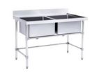 Industrial Double Bowl Sink 1100*600mm