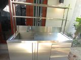 Industrial Double Bowl Sink Dish Washing