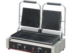 Industrial Double Panini Grill