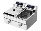 Industrial Electric Deep Fryer 10L Double
