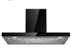 Industrial Exhaust Hood - Black 600mm