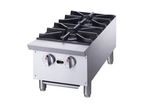 Industrial Gas Cooker 02 Burners (Table Top)