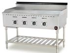 Industrial Gas Griddle with Stand - 1200mm (Half Grooved)