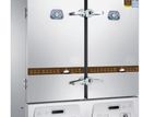 Industrial Gas Rice Steaming Cart 24 Trays