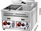 Industrial Large Tank 14L + Gas Deep Fryer