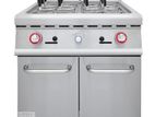 Industrial Pasta Boiler with Cabinet 12 Buckets