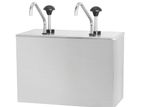 Industrial Sauce Dispenser Double (With Pump)