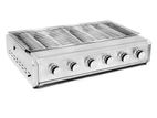 Industrial Stainless Steel Gas Bbq Grill 6 Burners