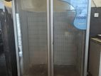 Industrial Two Door Display Deep Freezer