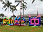 Inflatable bounce house rental