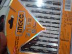 INGCO 12-Piece HSS Twist Drill Bit Set (Model AKDB1125) – HERMAN HT 1145