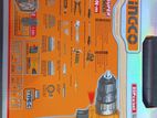 INGCO 12V Lithium-Ion Cordless Drill Combo Kit Herman HT0485