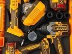 INGCO 20V BRUSHLESS CORDLESS IMPACT WRENCH – 3/4" DRIVE HERMAN HT 0765