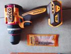 INGCO 20V Compact Brushless Cordless Impact Drill Herman HT 0437