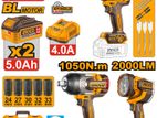 INGCO 3PCS 20V BRUSHLESS CORDLESS POWER TOOLS HERMAN PT 0499