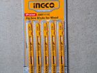 INGCO 5PC Jigsaw Blade Set for Wood (JSBT111C) – HERMAN HT 1223