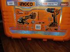 Ingco Cordless 20V Angle Grinder and Impact Drill Herman HT 0592