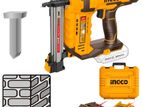 INGCO Cordless Brushless Brick Wall Nail Gun ST18 (w|o btry & Charger)