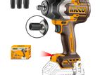 INGCO Cordless Brushless Impact Wrench 850Nm (with 2 btries and charger)