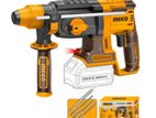 INGCO Cordless Brushless Rotary Hammer Drill 26mm W|O Battery & Charger