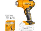 Ingco Cordless Hot Air Heat Gun 20 v (without Battery & Charger)