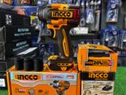 Ingco Cordless Impact Wrench 500 Nm with 4.A Battery