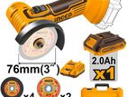 Ingco Cordless Mini Cutoff 3* 20V