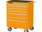 Ingco HDTC02071P Roller Empty Tool Trolley Cabinet with 7pcs Drawers